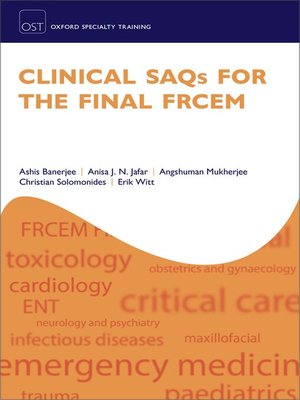 cover image of Clinical SAQs for the Final FRCEM